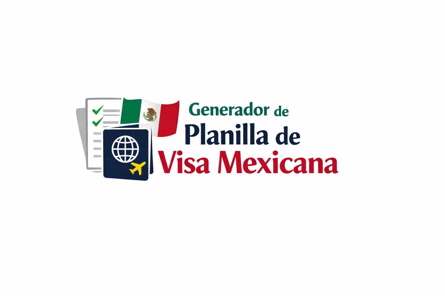 Logo de Generador de Planilla de Visa Mexicana